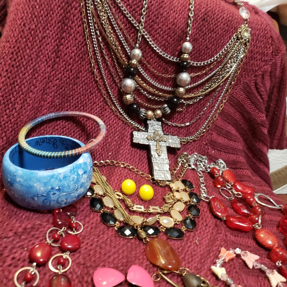 Vintage Jewelry Lot Estate Pieces